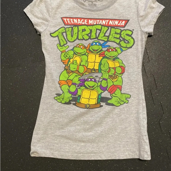 Teenage Mutant Ninja Turtles Tshirt Unisex Sz MediumGray Short Sleeve Pullover - Picture 3 of 7